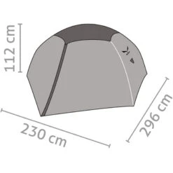 SALEWA Latitude 3 Tent 6 SALEWA Latitude 3 Tent -Outwell Kamperen Winkel iview 5011507 001 pic2