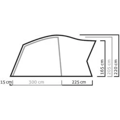 SALEWA Alpine Lodge 4 Tent -Outwell Kamperen Winkel iview 5014524 001 pic3
