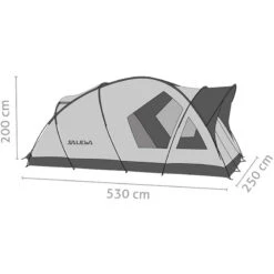 SALEWA Alpine Lodge 4 Tent -Outwell Kamperen Winkel iview 5014524 001 pic5