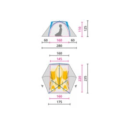 Jack Wolfskin Exolight III Tent -Outwell Kamperen Winkel iview 5014609 002 pic2