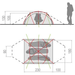 VAUDE Power Sphaerio 3 Tent -Outwell Kamperen Winkel iview 5018785 001 pic2