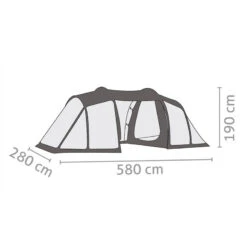 SALEWA Midway 6 Tent -Outwell Kamperen Winkel iview 5020253 001 pic3