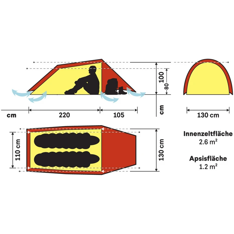 Hilleberg Anjan 2 Tent 4 Hilleberg Anjan 2 Tent - Afbeelding 2