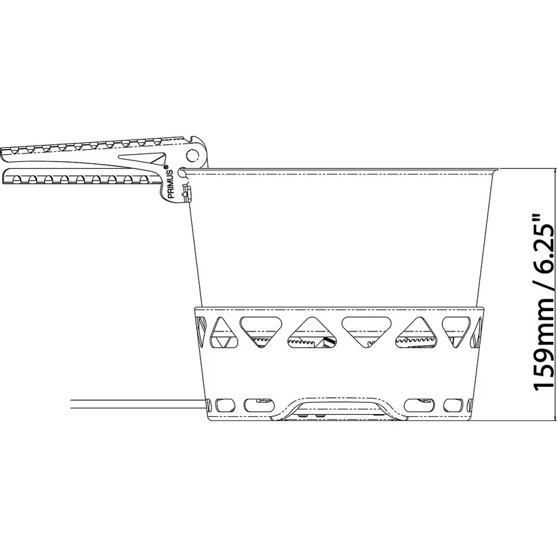 Primus Essential Stove Set Gasbrander 6 Primus Essential Stove Set Gasbrander - Afbeelding 4
