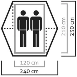 SALEWA Denali 2 Tent -Outwell Kamperen Winkel iview 5024243 001 pic2