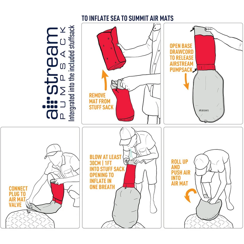 Sea To Summit Comfort Plus Insulated Air Slaapmat 8 Sea To Summit Comfort Plus Insulated Air Slaapmat - Afbeelding 6