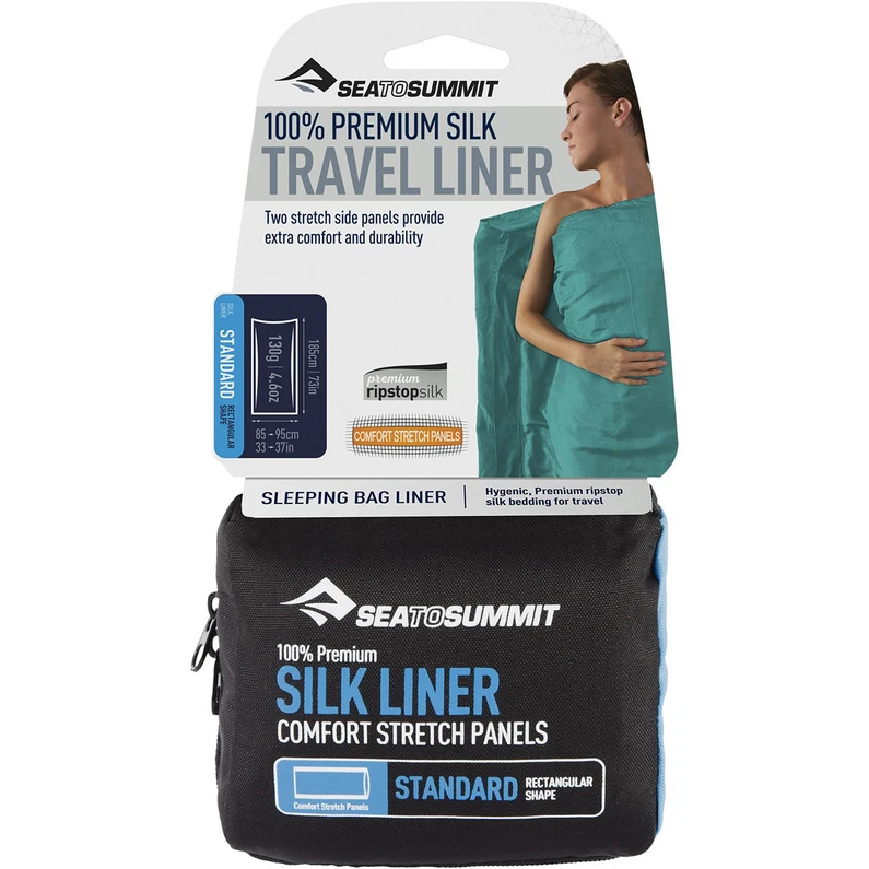 Sea To Summit Silk Stretch Rectangular Liner 6 Sea To Summit Silk Stretch Rectangular Liner - Afbeelding 4