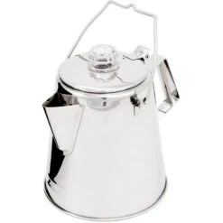 GSI Glacier Stainless 8 Cup Percolator Koffiezetter