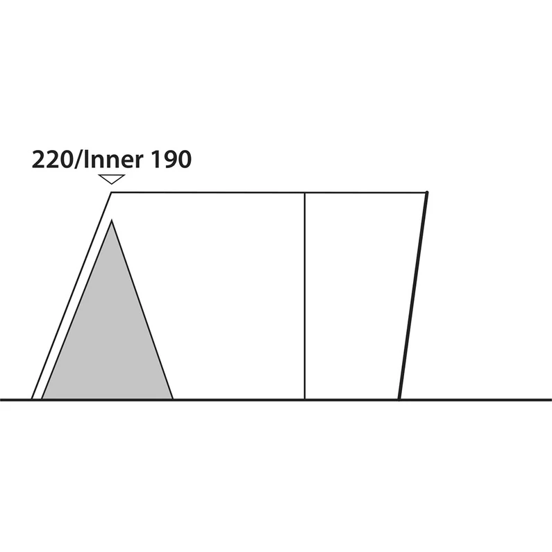 Outwell Jonesville 290SA Binnentent 4 Outwell Jonesville 290SA Binnentent - Afbeelding 2