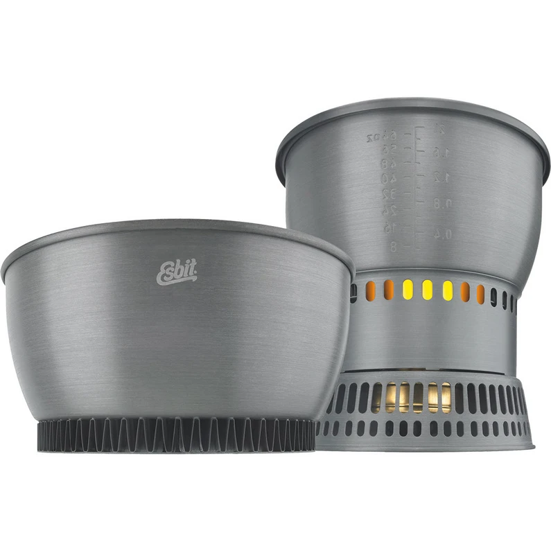 Esbit Spiritus Kookset Zonder Antiaanbaklaag 4 Esbit Spiritus Kookset Zonder Antiaanbaklaag - Afbeelding 2