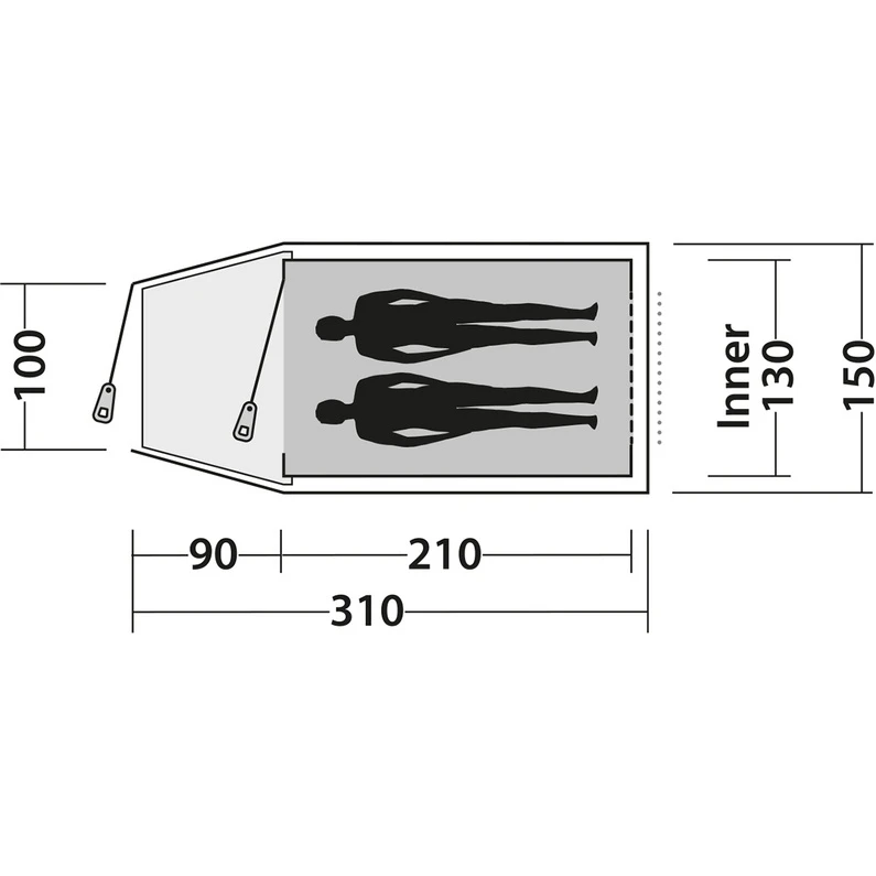 Easy Camp Spirit 200 Tent 6 Easy Camp Spirit 200 Tent - Afbeelding 4