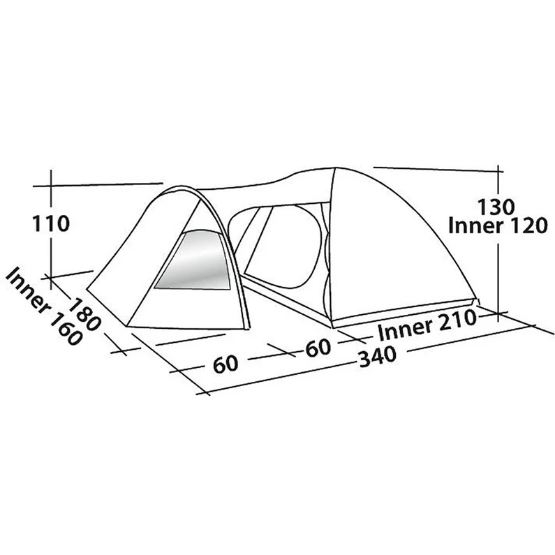 Easy Camp Blazar 300 Tent 4 Easy Camp Blazar 300 Tent - Afbeelding 2