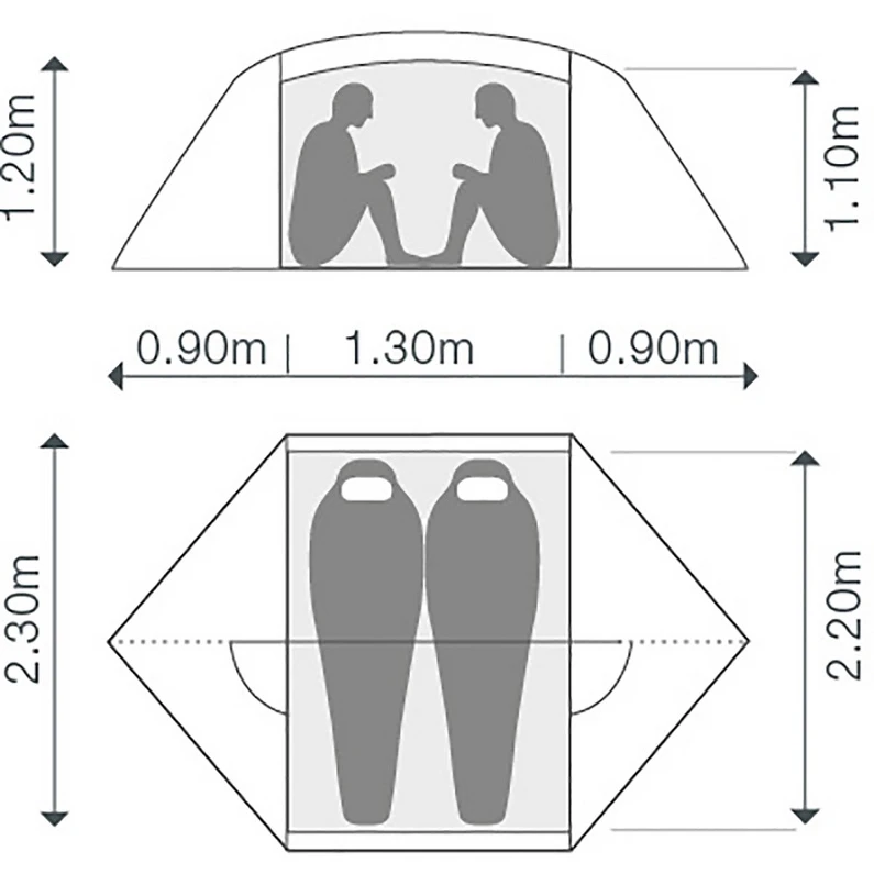 Exped Venus II UL Tent 6 Exped Venus II UL Tent - Afbeelding 4