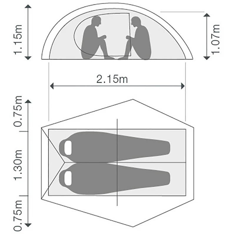 Exped Mira II HL Tent 7 Exped Mira II HL Tent - Afbeelding 5