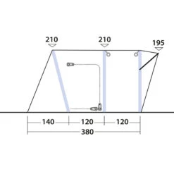 Outwell Wolfburg 380 Air Voortent -Outwell Kamperen Winkel iview 5050172 001 pic5