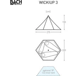 Wickiup 3 Tent -Outwell Kamperen Winkel iview 5053960 001 pic4